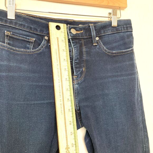 Levis Vintage Big E Jeans Womens Misses 28X32 Mid Rise Medium Stretch Blue Denim - Picture 7 of 14